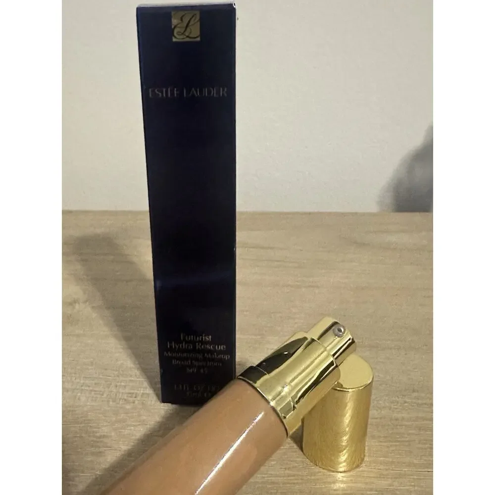 Estee Lauder Futurist Hydra Rescue Foundation 5N2 Amber Honey SPF45 1.2oz 35ml